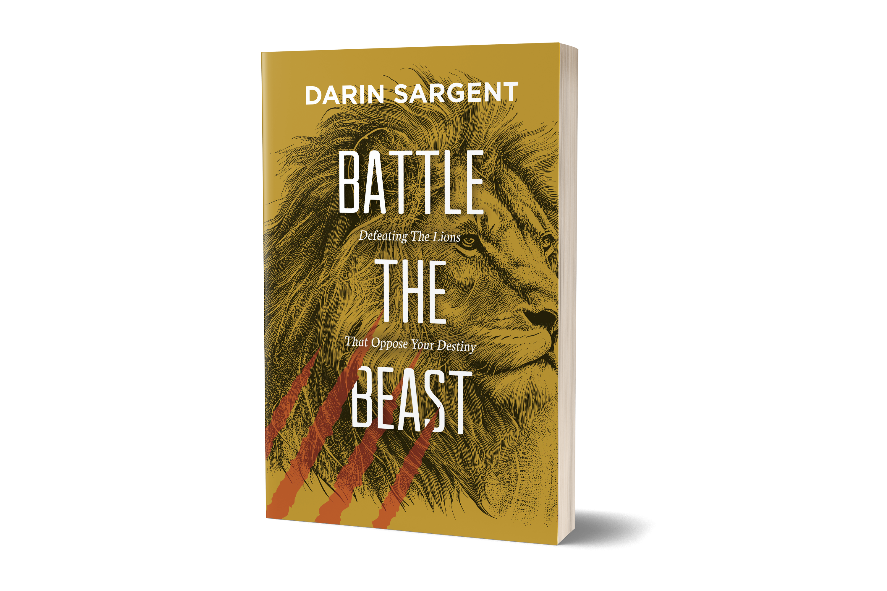 Battle the Beast: Defeating the Lions That Oppose Your Destiny by Darin Sargent — book cover