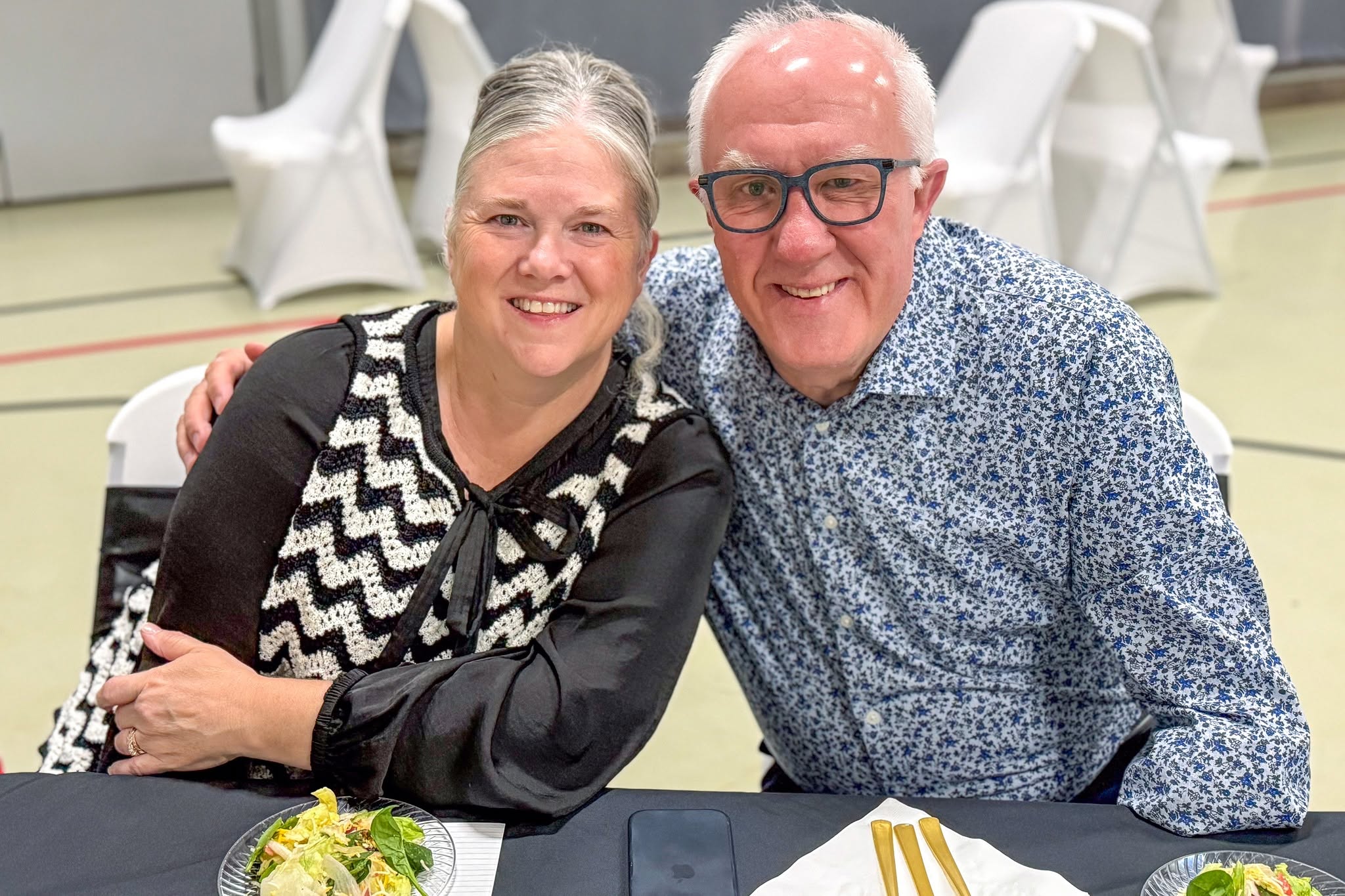 Darin and Duana Sargent together at a family event